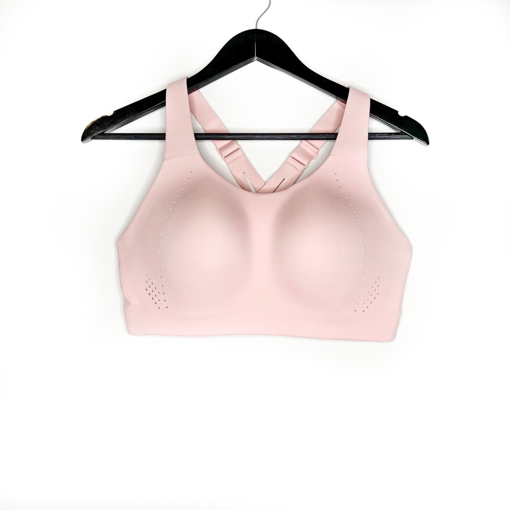 Lululemon Bra AirSupport Bra High Support Blush Pink Color $98 MSRP 34/36 DD - Picture 2 of 5